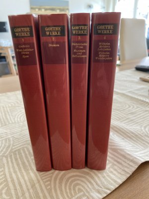 Goethes Werke 1 - 4“ – Bücher gebraucht, antiquarisch & neu kaufen